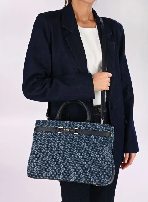      GUESS MAJKA GIRLFRIEND SATCHEL  BLAUW   
